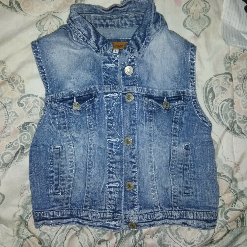 Denim vest